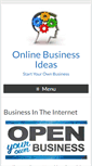 Mobile Screenshot of online-businessideas.com